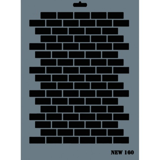 استنسل للأعمال الفنية  25×35سم ريتش 160