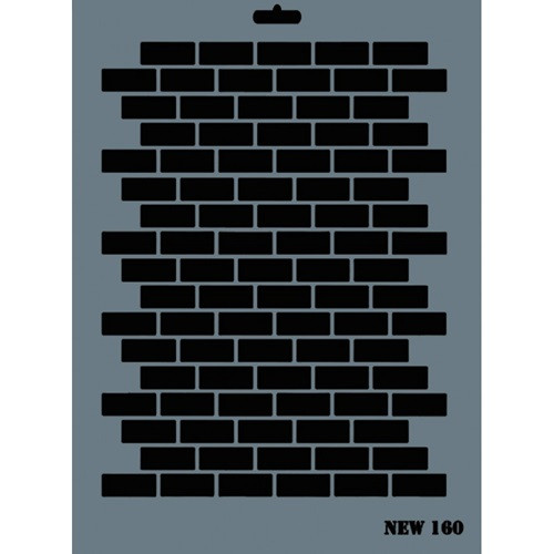 استنسل للأعمال الفنية  25×35سم ريتش 160