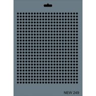 استنسل للأعمال الفنية  25×35سم ريتش 249