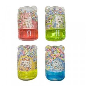 Crystal Slime With Foam Balls Bear Shape DUCKEY