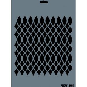 Stencil Of Artwork 25 x 35 cm RICH 195