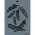 استنسل للأعمال الفنية  25×35سم ريتش 203