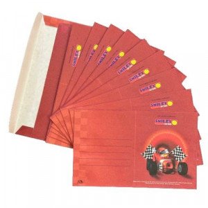 Eid Envelopes Printed Smiley 10 Envelopes