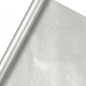 Silver Gift Wrapping Paper 2 Meters