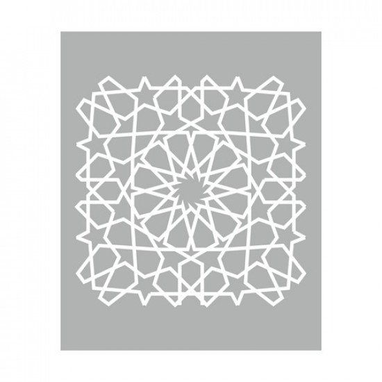 استنسل للأعمال الفنية  23×29سم ايزومارس شكل 12