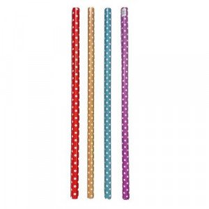Gift Wrapping Paper White Dot, 1m x 70 cm, Several Colours