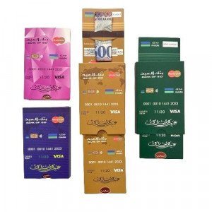 Eidiyat Envelopes, Withdraw the Bank Card Print 4 pieces