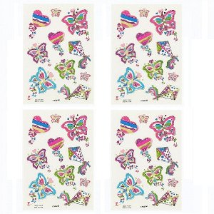 Kites Stickers 4 Pieces