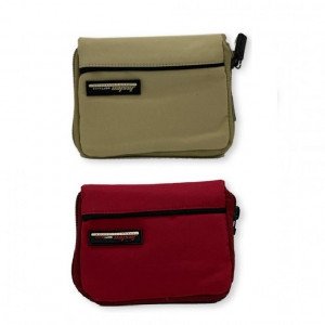 Plain Wallet With Zip And Pockets