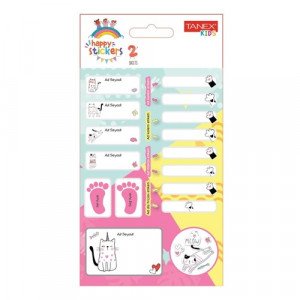Name Stickers Cat TANEX