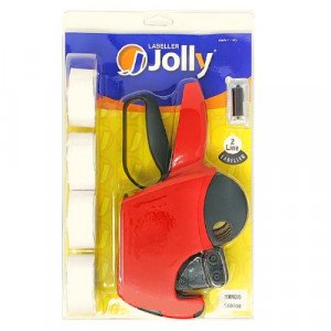 Pricing Machine 2 Lines With Ink And 4 Rolls JOLLY Red 