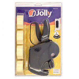 Pricing Machine 2 Lines With Ink And 4 Rolls JOLLY Black 