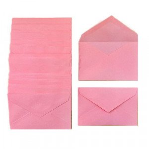 Pink Envelopes SIMBA 120x76 mm 50 Pcs