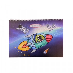 Wire Drawing Book Rocket SIMBA 16 Sheets