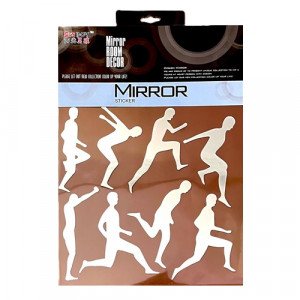 Mirror Wall Stickers Sports Collection                                                     