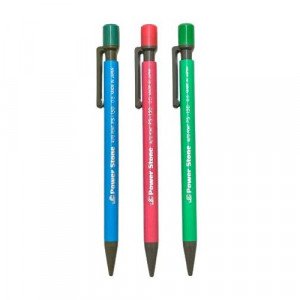 Set of 3 Pressure Pencils 0.5 mm , Several Colors Japanese