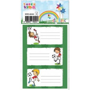 Name Stickers Football Player TANEX