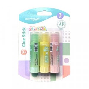 Rouge Gel Glue 9g KEYROAD 3 Pastel Colors Jelly Gel