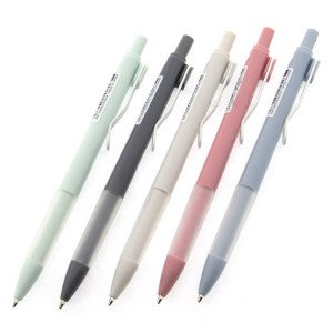 Mechanical Pencil White Clip BAIKU 0.5 ml Pastel Colors