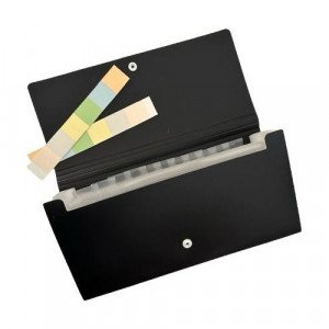 Document Folder With a Click Lock, 12 Pockets