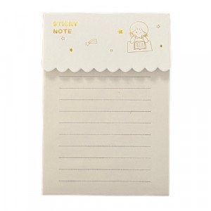 Memo note paper Beige 12.5X9 cm
