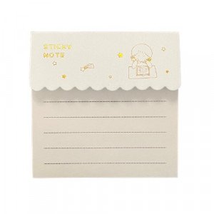 Memo note paper Beige 7.5X7.5 cm