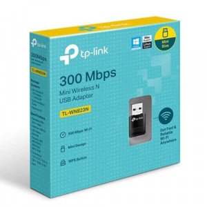 TP-Link Mini 300Mbps Wireless Network Adapter Cable