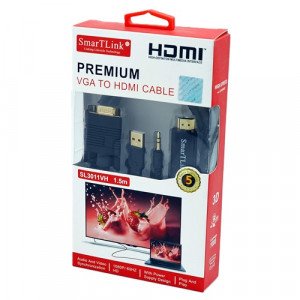 VGA to HDMI Converter Cable SMART LINK 1.5m