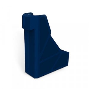 Large Hard Plastic Magazine Holder MAS Navy Blue