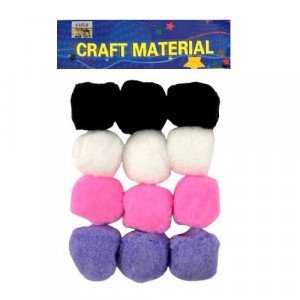 Large Colored Cotton Ball, Sub-Colours