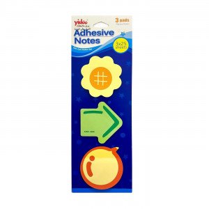 Sticky Notes Neon Colors 3 Shapes