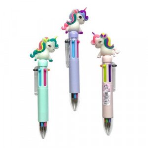 Ball Pen 6 Colors Several Unicorn Shapes