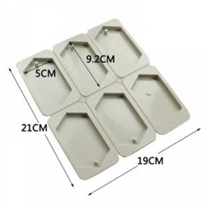 Medals Silicone Mold Piece 6 Molds Graffiti