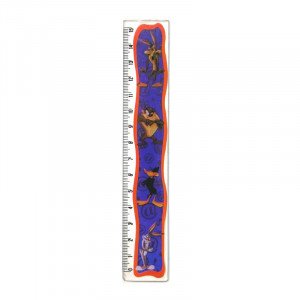 Ruler 15 cm Transparent Plastic Warner Bros