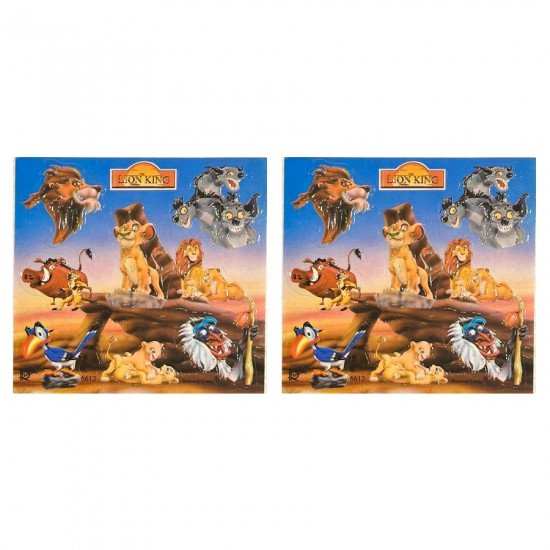 ملصقات الاسد الملك 2 حبة