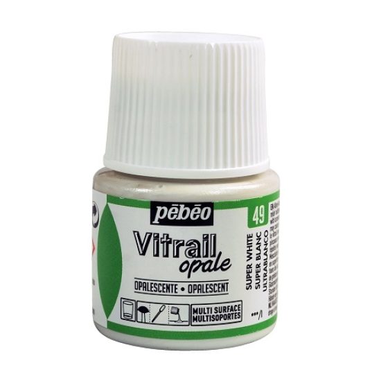 Vitrail Opale Colors PEBEO 43 Super White 45 ml Vitrail Opale Colors PEBEO 43 Super White 45 ml