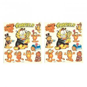 Garfield Kids Stickers 2 Pieces Shape 2