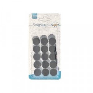 Black Adhesive Circles Velcro
