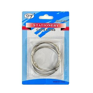 Round Iron Rings 3 Pieces, 50 mm