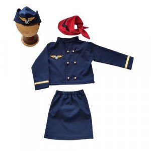 Flight Attendant Educational Clothing For Children