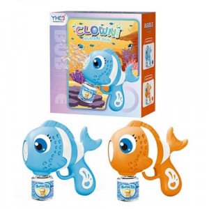 Fish-Shaped Bubble Gun For Kids