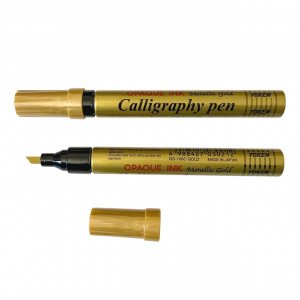 Calligraphy Pen 1.0-5.0mm Chisel GS-106C YOKEN Gold