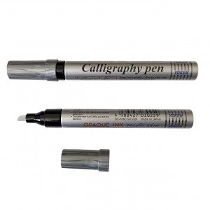 Calligraphy Pen 1.0-5.0mm Chisel GS-106C YOKEN Silver