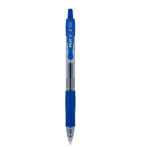 Pilot G2 Squeeze Gel Ink Pen, 1 mm, Blue