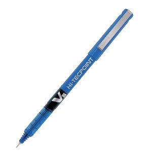 Pilot V5 Hi-Tecpoint Blue 0.5mm Liquid Ink Pen