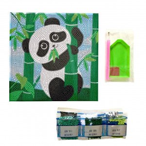 Crystal Coloring Board With Tools Panda
