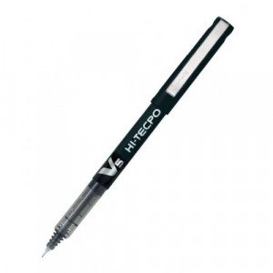 Pilot V5 Hi-Tecpoint Black 0.5mm Liquid Ink Pen