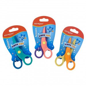 Small Scissors For Children KEYROAD Two Colors Plastic
