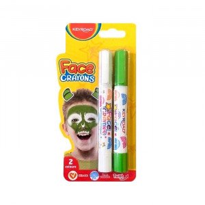 Face Painting Colors Wax KEYROAD 2 Colors Green and White
