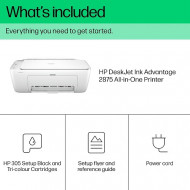 طابعة دسك جيت ملونه لاسلكي 3 في 1 hp-2875